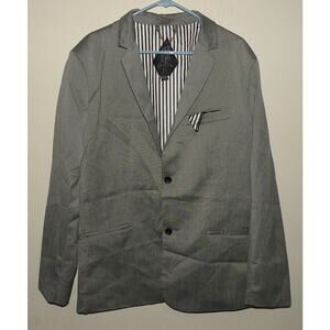 Volcom Corpo Class Men’s XL Blazer Jacket Sport Coat Grunge Skate Punk